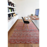 Tapis Eco - Fez Rouge - Tapis marron et rouge