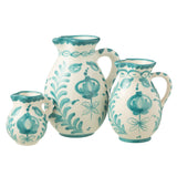 Détail du Jug Grenade J-Line, céramique multicolore, design élégant