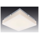 Plafond LED "Trondheim" avec capteur, 25 x 25 cm, avec une LED fermement construite