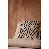 Housse de Coussin Sahara Diamond - Noir Naturel