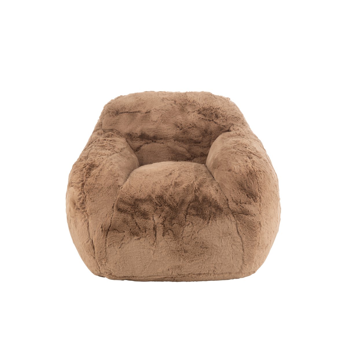 Détail du tissu polyester taupe du canapé Cutie