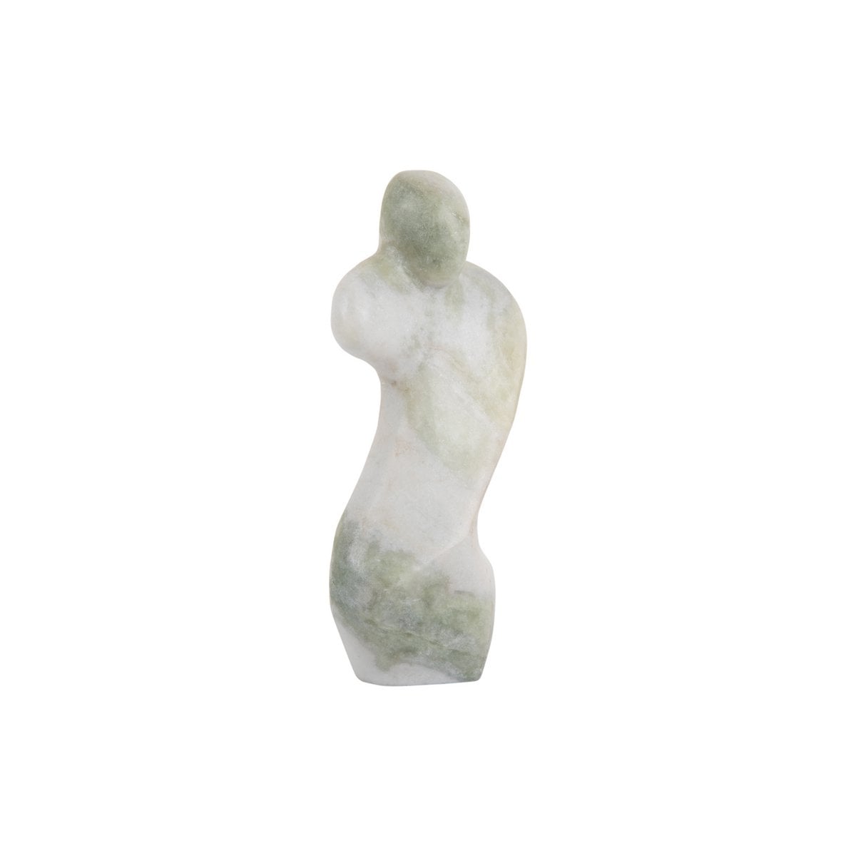 Détail de la texture marbre de la Statue Femme Abstraite