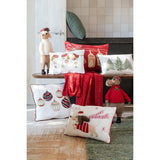 Coussin J-Line en coton, dimensions 45 cm x 30 cm x 15 cm