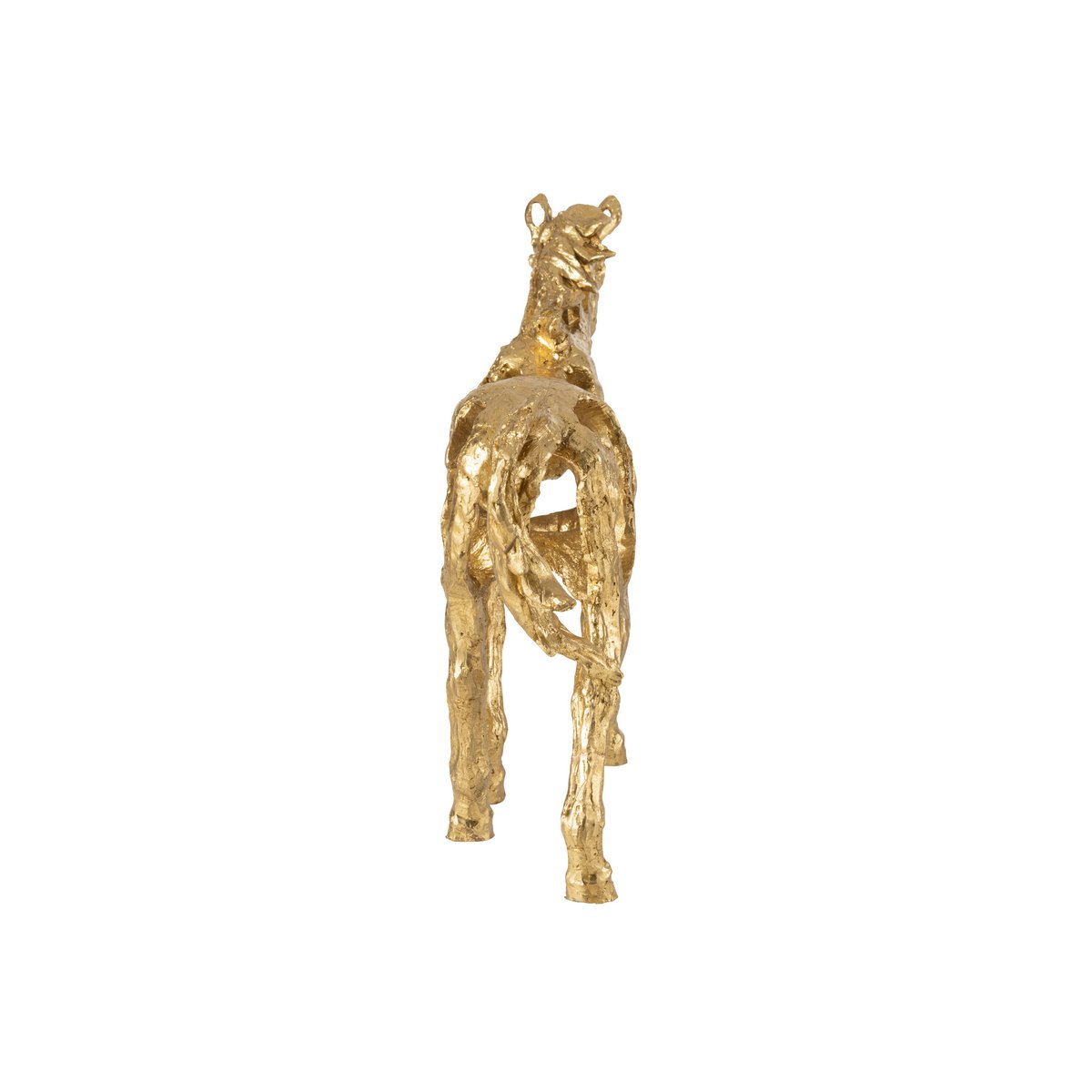 Vue latérale de la figurine J-Line Horse Running, design raffiné