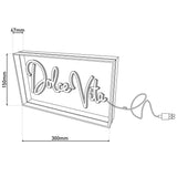 Décoration "Dolce Vita" LED LET