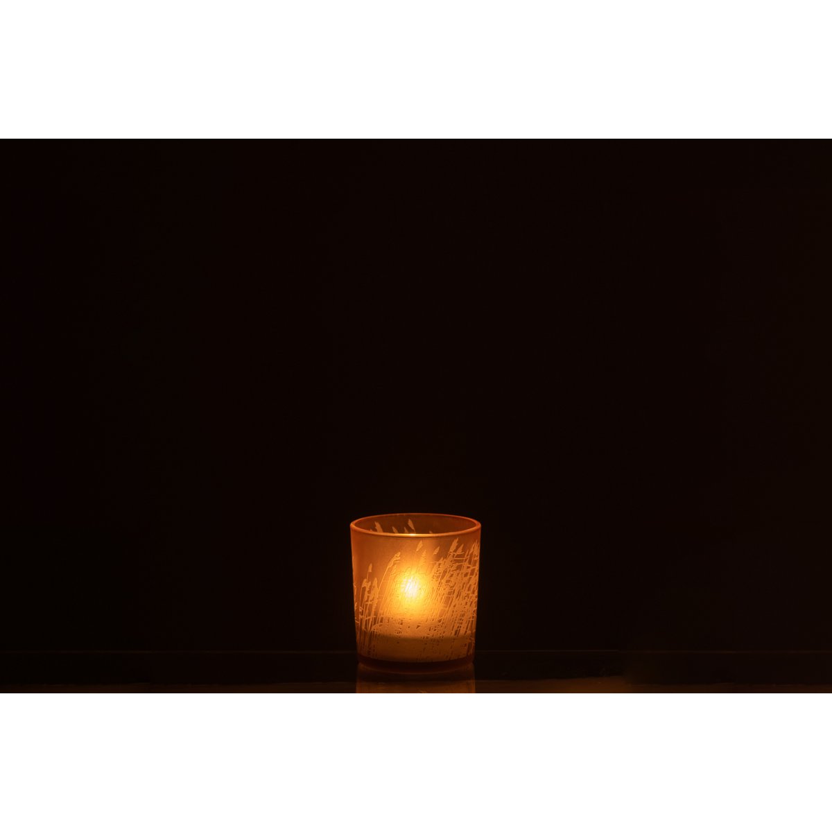 Photophore J-Line Grass, ambiance sur table
