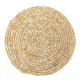 Set de table rond en raphia (lot de 2, 4 ou 6) URUP