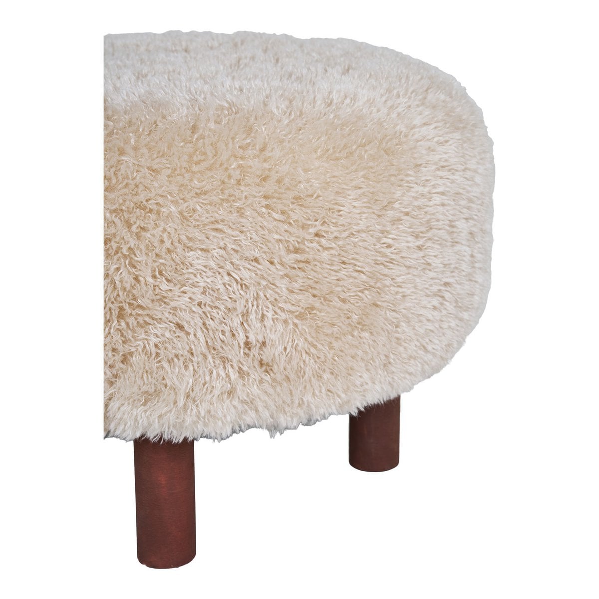 Pouf Inverness, vue de côté montrant la hauteur