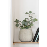 Pot de fleur J-Line Speckle, ambiance moderne dans un salon