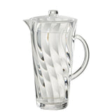 Cruche Onde J-Line sur table, ambiance chic et moderne