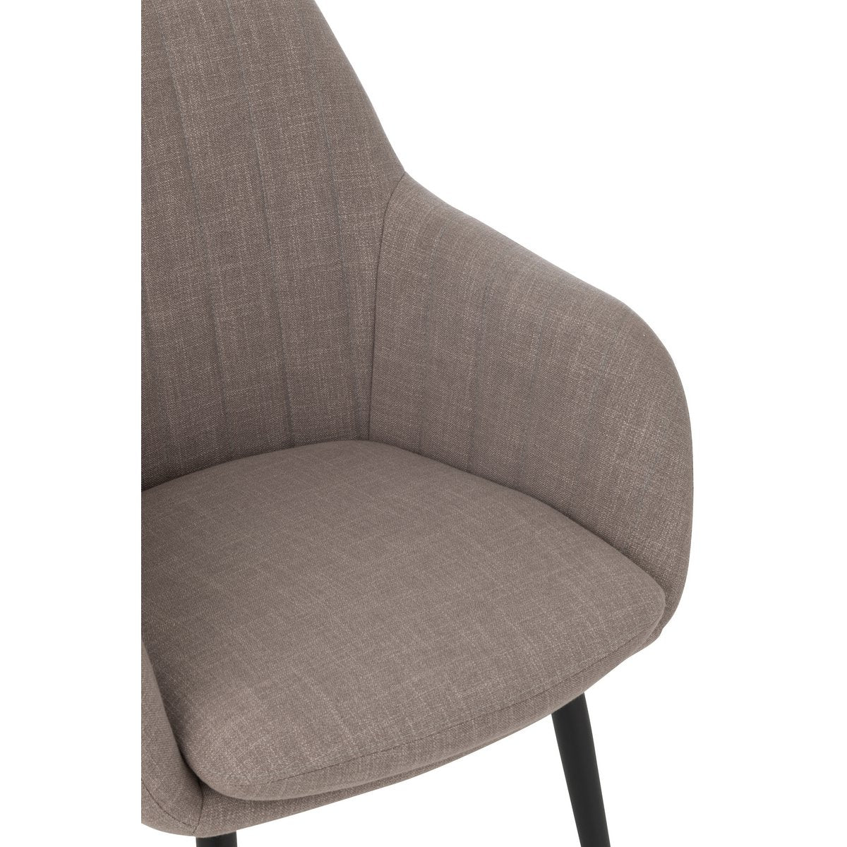 Chaise Miles J-Line sur fond neutre, accent sur le matériau