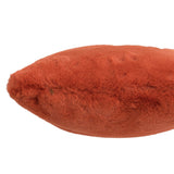 Coussin J-Line Cutie orange en polyester, vue de face