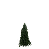 Sapin de Noël J-Line en plastique vert, élégant et festif