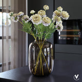 Vase Artic taupe en verre