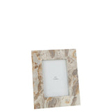 Cadre photo J-Line en marbre beige avec photo