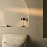Lampe de table rechargeable Anton Espresso Marron