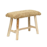 Le banc en raphia - Naturel