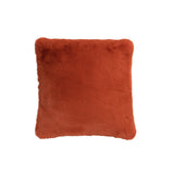Coussin J-Line Cutie orange en polyester, détail texture