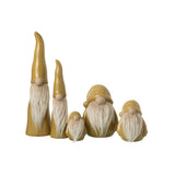 Détail de la figurine Gnome J-Line, couleur ocre et finition soignée