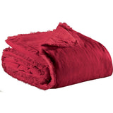Plaid uni Fara Rubis 135 x 200