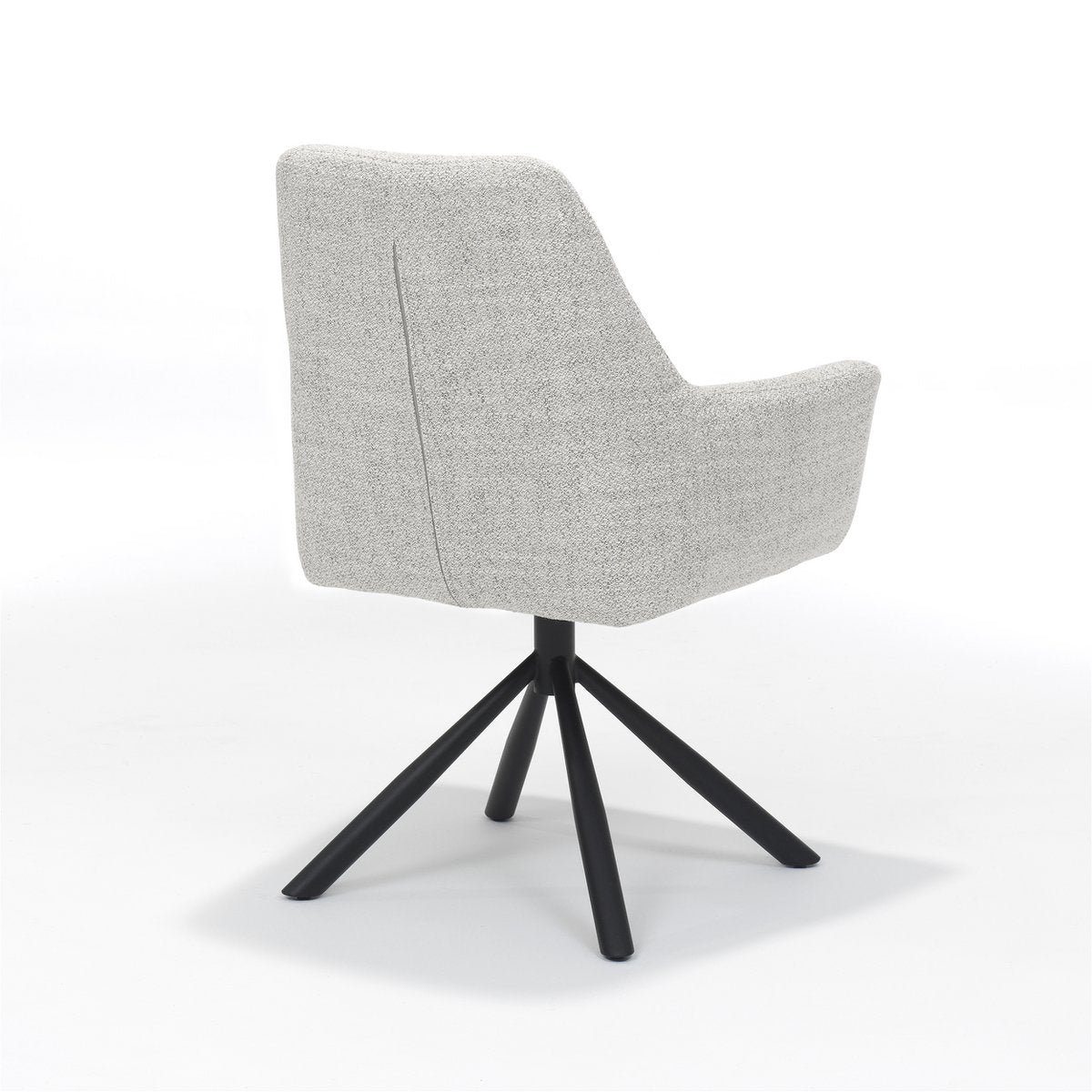 Fauteuil Boston en tissu Oasis Natural, design élégant et moderne