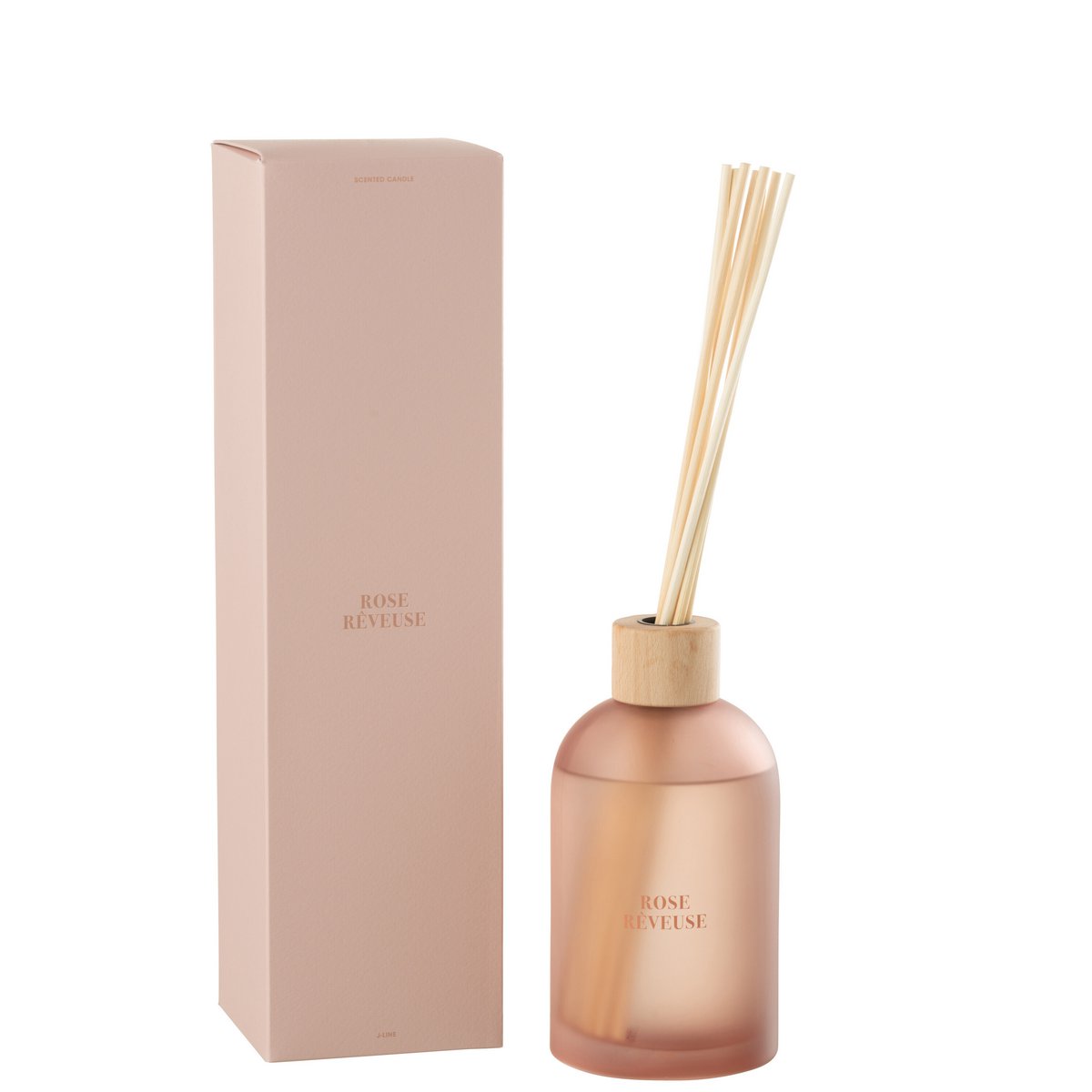 Diffuseur J-Line Rose Rêveuse - packaging élégant