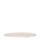 Assiette nuage ovale en travertin 30 cm