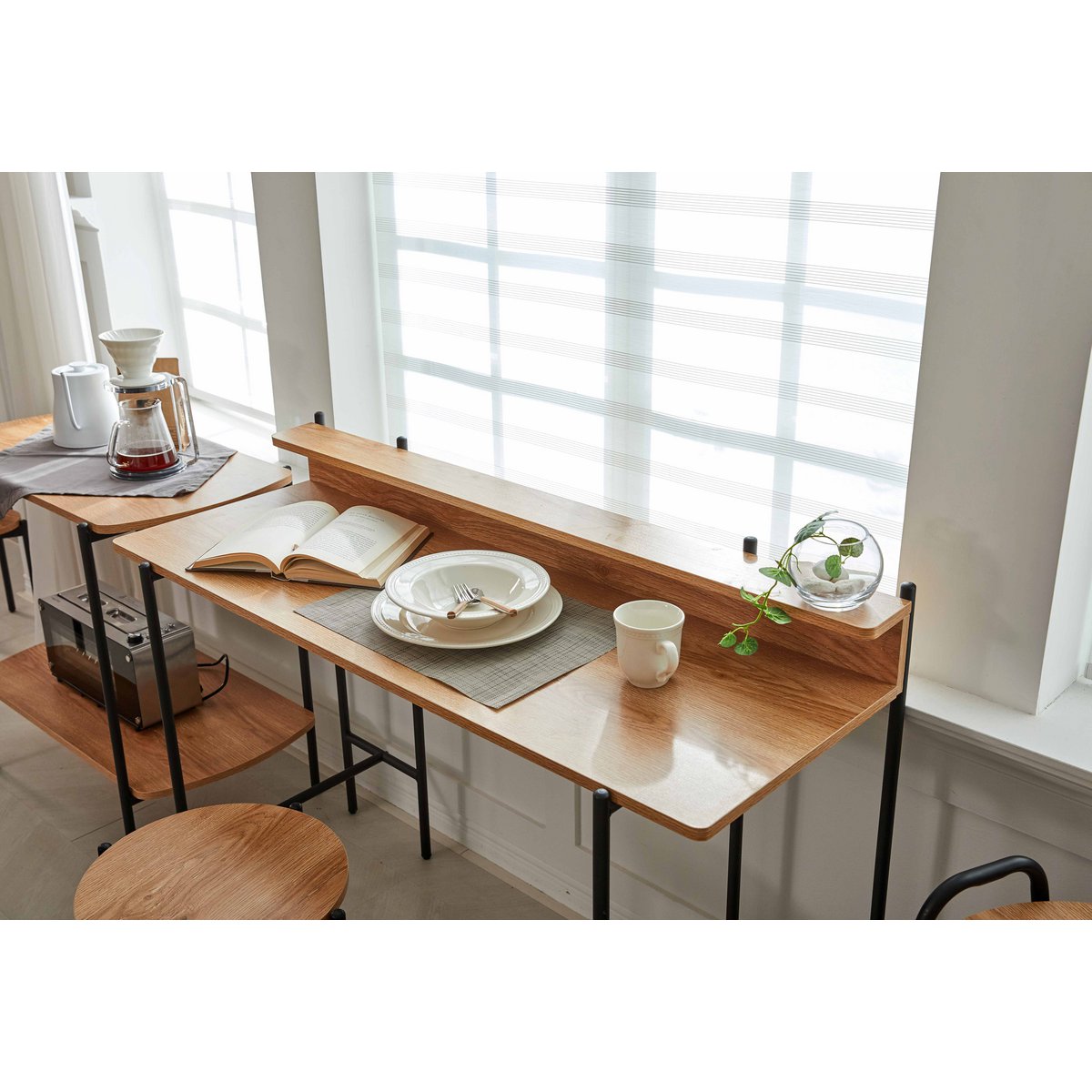 Cadre métallique extra haut du bureau design