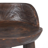 Chaise basse The Sit Happens - Noyer foncé