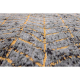 Tapis Eco - Broadway Glitter - Tapis noir et or