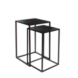 Ensemble de tables d'appoint Goa Noir