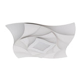LED Plafond LAMBRE EFFET "LIORA" Ø 48 cm, avec de nombreuses fonctions, y compris la télécommande