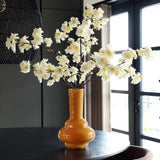 Vase jaune en verre Bolombo Elite