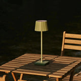 Lot de 8 lampes de table rechargeables vert sauge