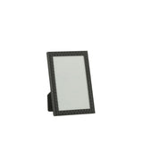 Cadre photo J-Line Hammered Board en métal noir, design industriel élégant