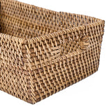 Le Gardien de Rangement en Rotin - Brun Naturel