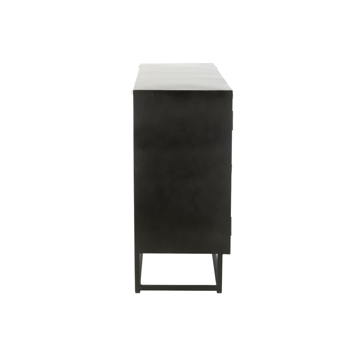 Détail du bois et du fer de l'armoire J-Line Shanil