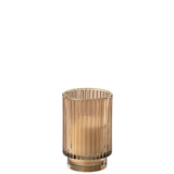 Bougie parfumée J-Line Vétiver Nordique - vue de face avec étiquette