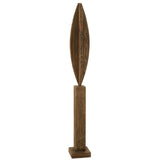 J-Line Déco Sur Pied Luke Pine Marron Large
