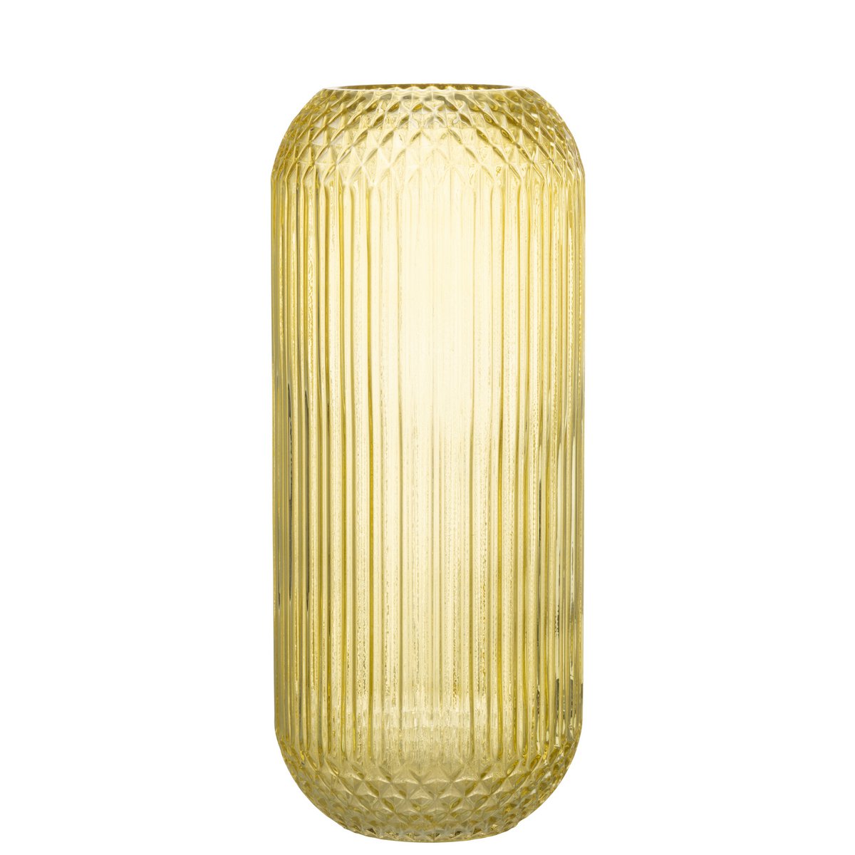 Vase J-Line, mise en scène avec des fleurs