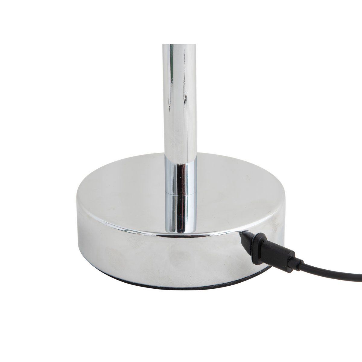 Détail de la lampe de table LED James, éclairage élégant et compact