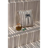 La Housse de Coussin Gili Palm - Noir Naturel