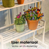 Support pour plantes à l'extérieur Greenrax Blanc cassé