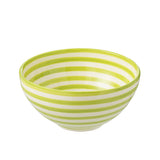 Bol J-Line Kom Grenada Stripes en céramique multicolore, vue de face