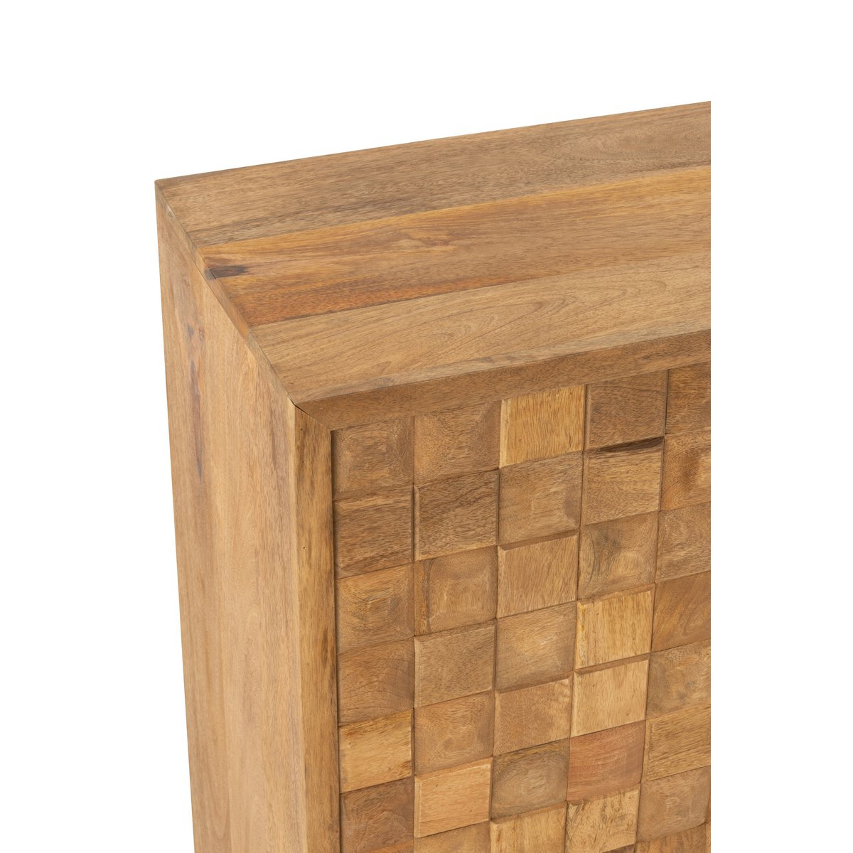 Intérieur de l'armoire Nino avec étagères