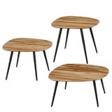 Ensemble de tables d'appoint Jailey Brown