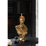 Presse-papier J-Line Magic - verre - or/noir - grand