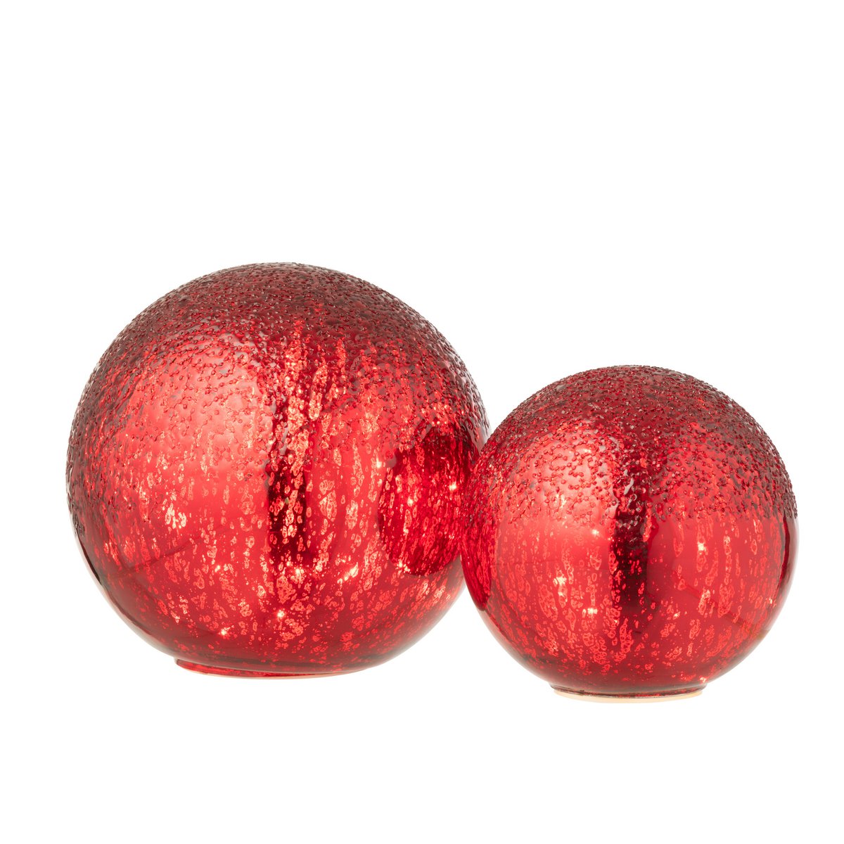 Ambiance festive avec la boule craquelée J-Line