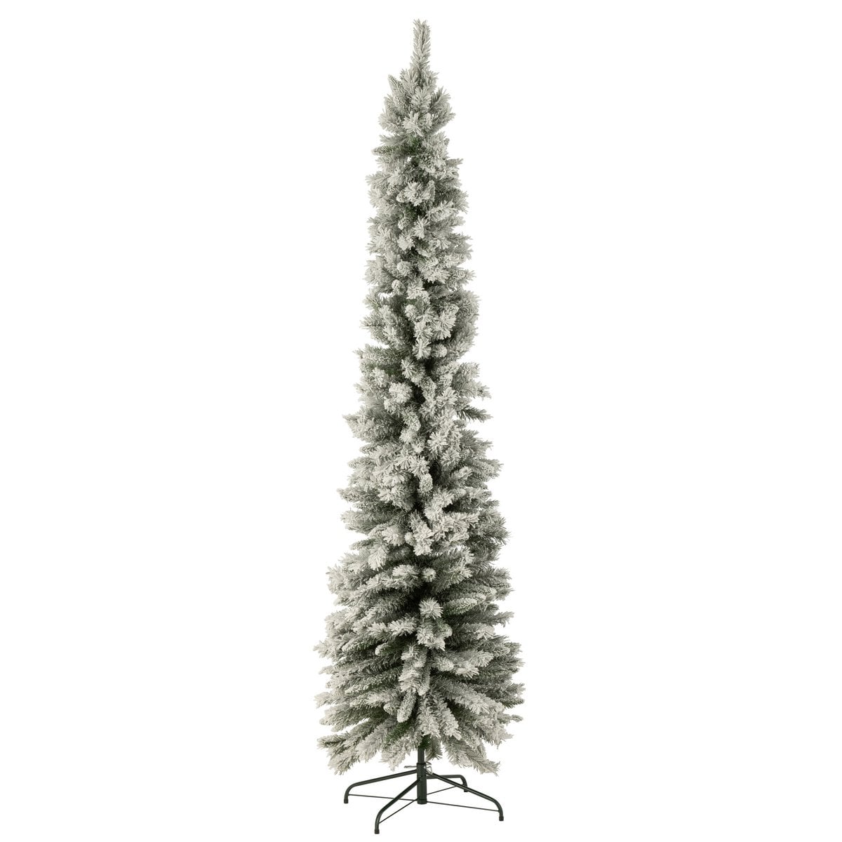 Sapin de Noël J-Line Snowy - Sapin vert neige de 240 cm