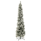 Sapin de Noël J-Line Snowy - Sapin vert neige de 240 cm